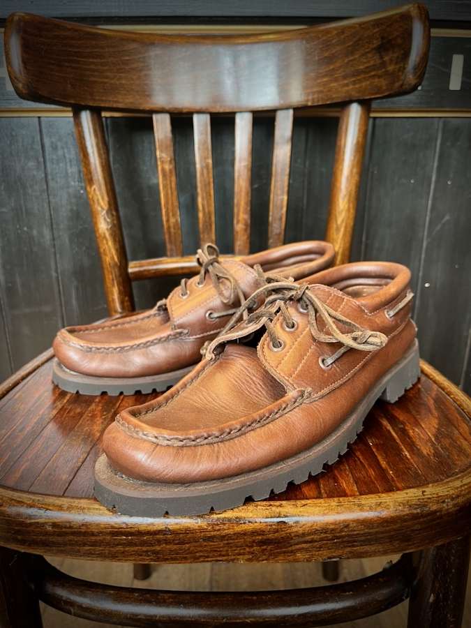 Russell Moccasin】ラッセルモカシン デッキシューズ オールソール交換
