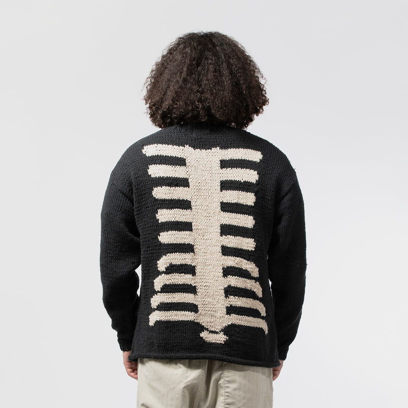 L/S CREW NECK KNIT-BONE｜MACMAHON KNITTING MILLS｜TOPS（トップス