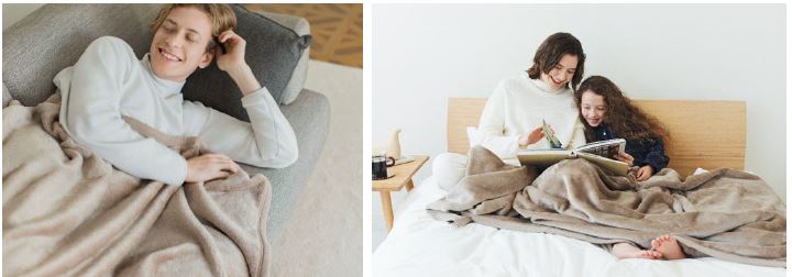 おうち時間を心地よく過ごすための必需品 暖かい、軽い、洗える