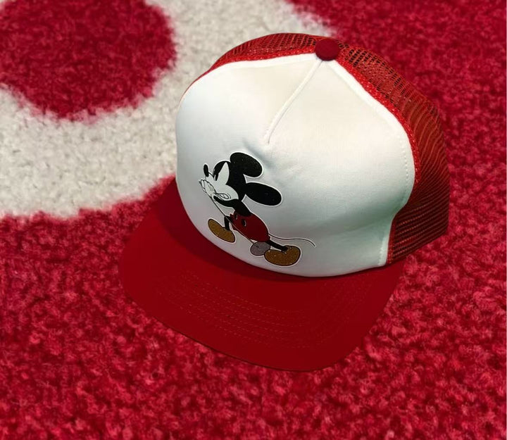 Supreme Number (N)ine Mickey Mesh Back 5-Panel Red FW25 – UniqueHype