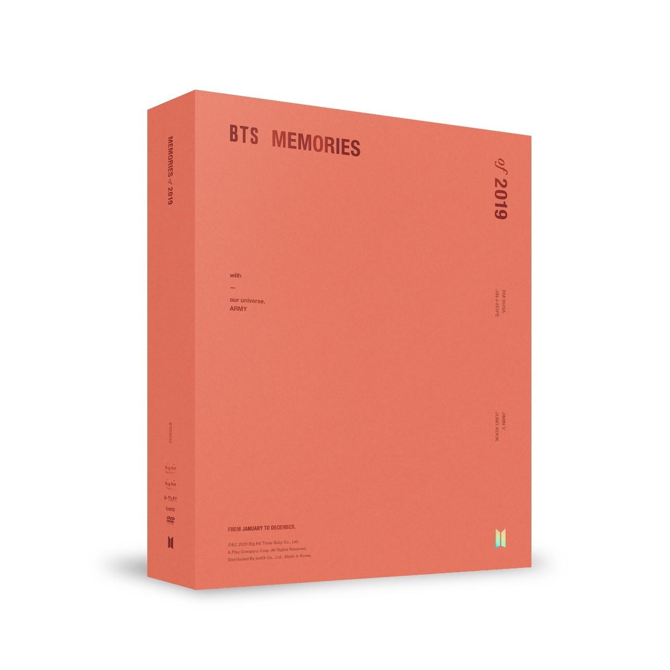 DVD「BTS MEMORIES OF 2019」8月17日(月)発売決定！BTS JAPAN OFFICIAL