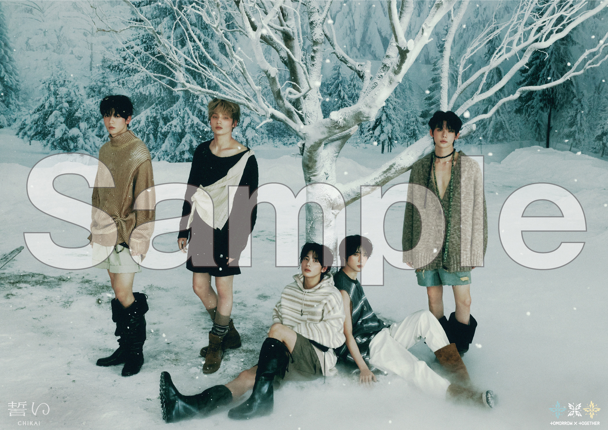 TOMORROW X TOGETHER日本4thシングル「誓い (CHIKAI)」CD購入特典絵柄