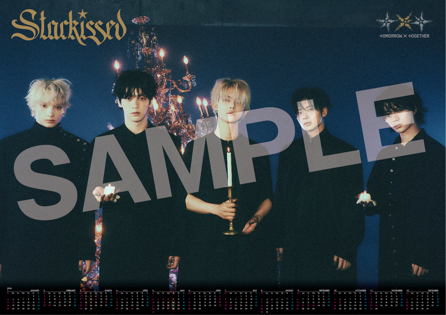 TOMORROW X TOGETHER日本3rdアルバム『Starkissed』CD購入特典絵柄公開