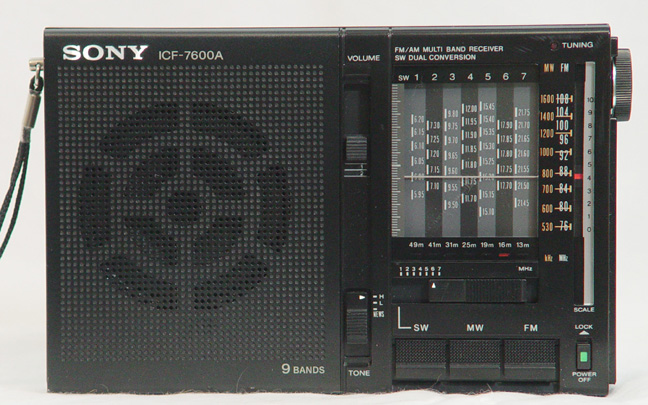 Sony ICF-7600A Sony ICF7600A radio receiver