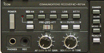 Icom R71, Icom R-71A Receiver ic-r71