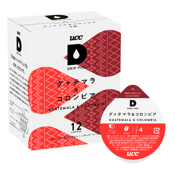 DRIP POD 鑑定士の誇りリッチブレンド 12杯 | UCC上島珈琲