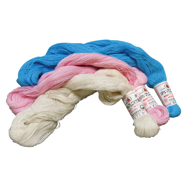 UCHIDASウチダス色付きしつけ糸 ブルー: 学習支援用品