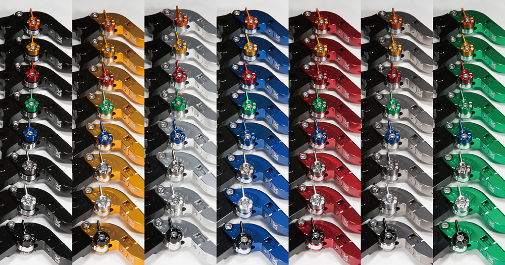 内商会 【 U-KANAYAアルミビレットレバーセット 可倒式Rタイプ 【ツヤ