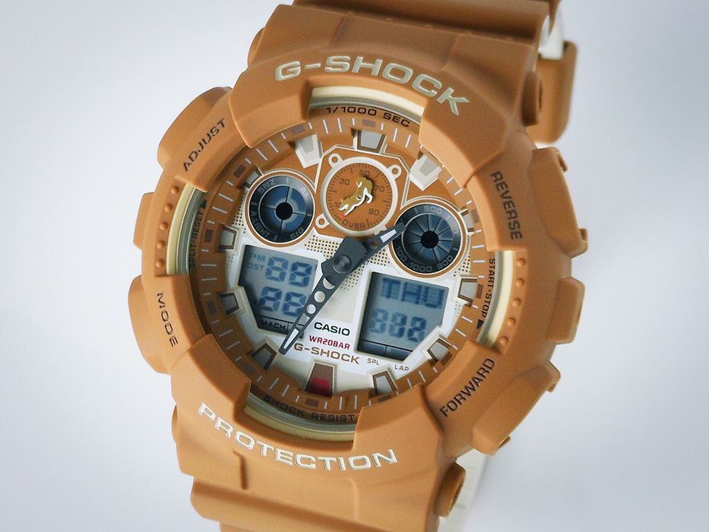 G-SHOCK＞GA-100SHB-5AJR /テーマ「柴犬」/Based on Siba-Inu | 静岡の