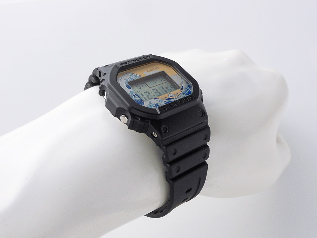 G-SHOCK＞DW-5600KHK24-1JR/Ukiyo-e/葛飾北斎 浮世絵モデル | 静岡の