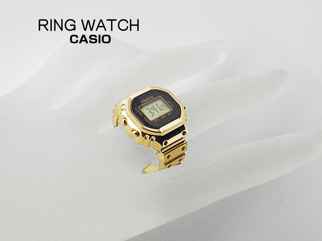 RING WATCH＞CRW-001G-9JR リングウォッチ CASIO | 静岡の宝石・時計