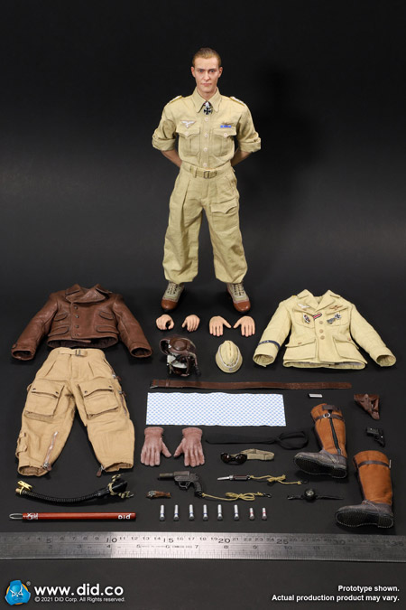 DID】D80154 1/6 WW2 German Luftwaffe flying ace 