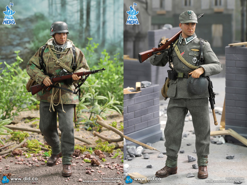 DID】XD80029 1/12 WW2 German WH infantry Unteroffizier - Freid WW2