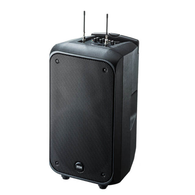 サンワサプライ MM-SPAMP8 ワイヤレスマイク付き 拡声器スピーカー