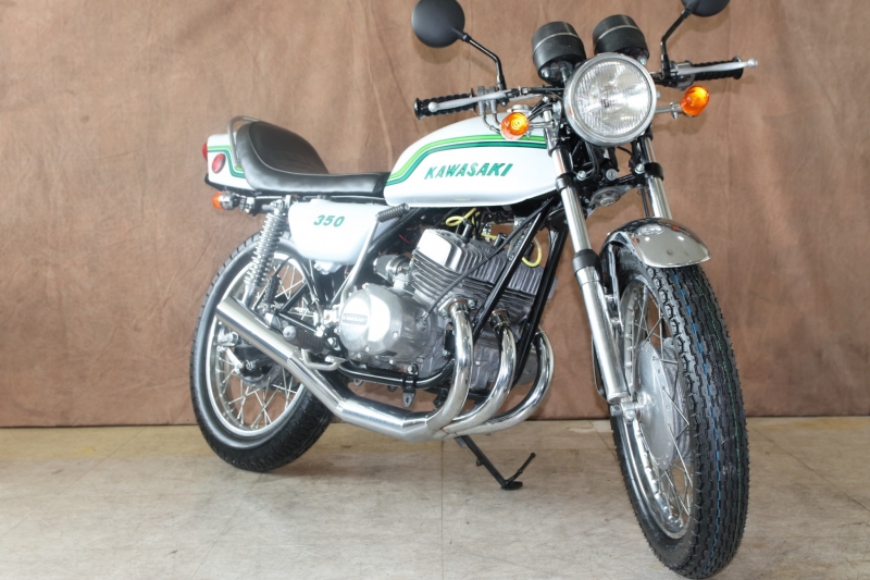 350SS初期 東京本店 一文字ハンドル 集合チャンバー｜SOLD OUT｜旧車