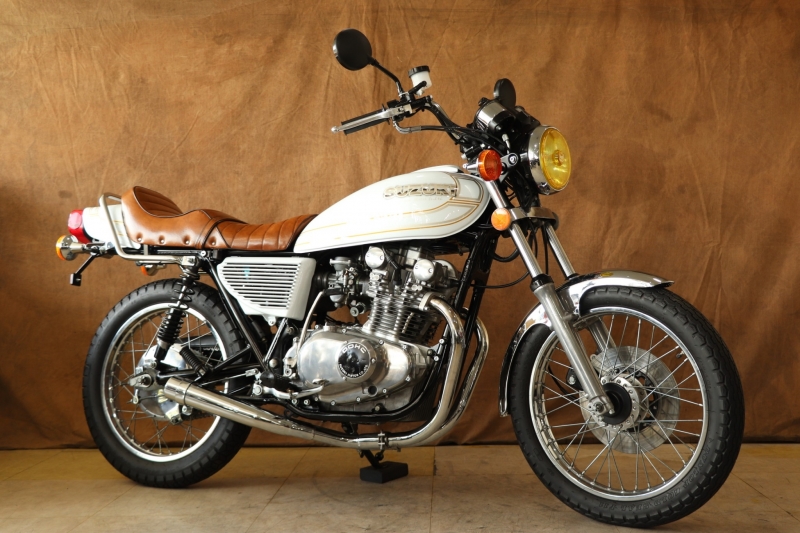 GS400 カスタムパール WHITE E2｜SOLD OUT｜旧車・絶版バイクならウエマツ