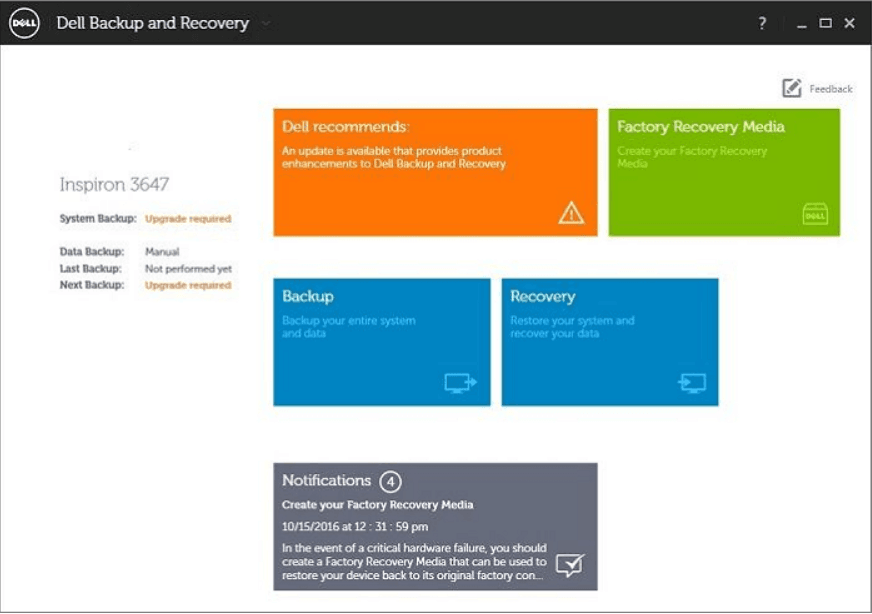 Windows 10でDellリカバリUSBを作成する簡単ガイド