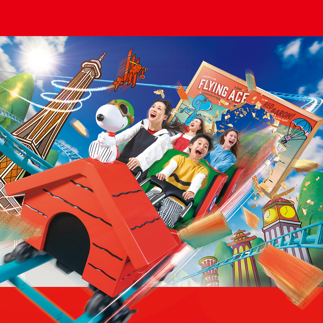 Snoopy's Flying Ace Adventure｜Universal Studios Japan | USJ