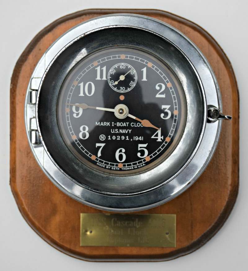Seth Thomas USN Mark I Boat Clock - NAVAL SEA SERVICE GEAR