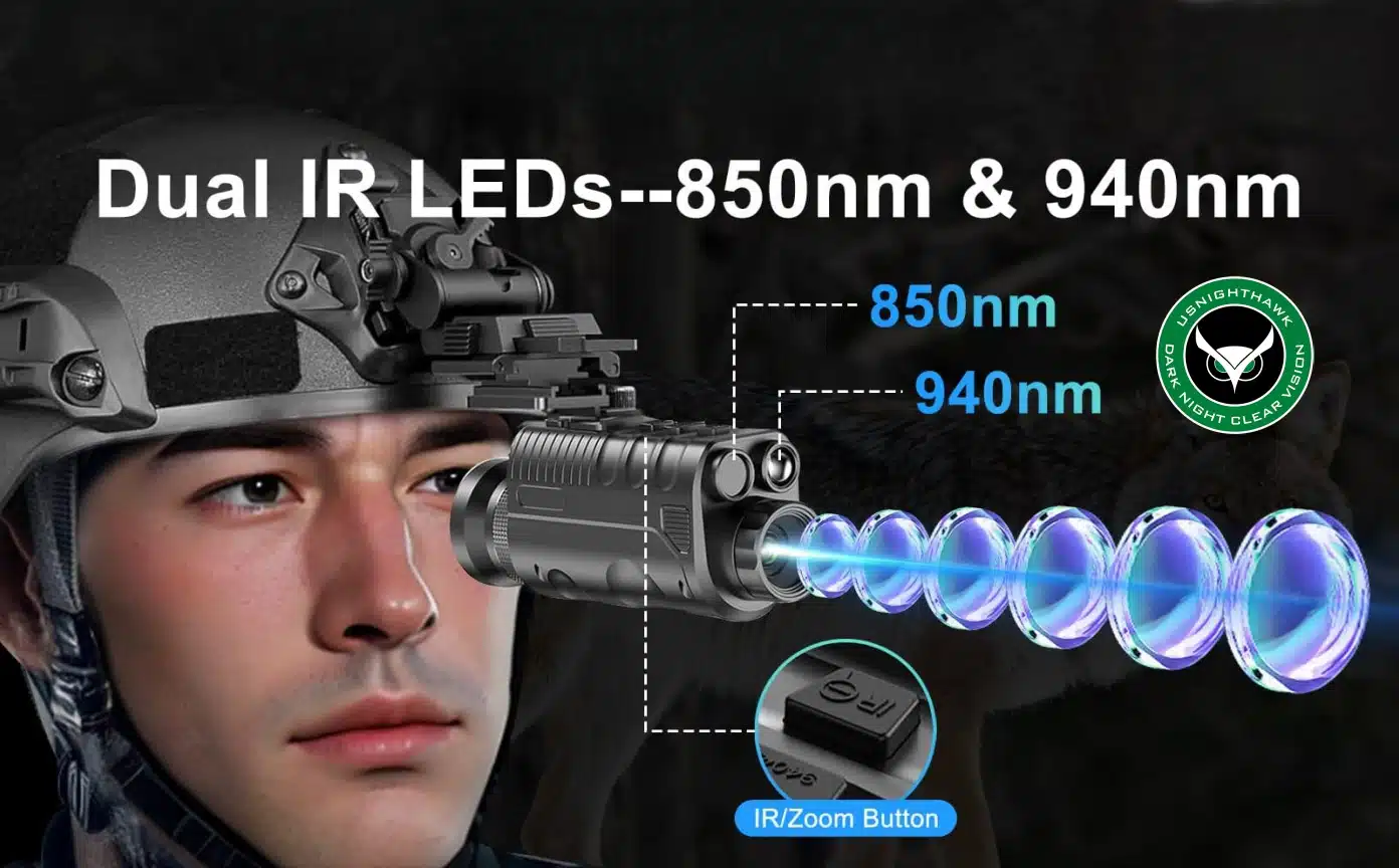 ナイトビジョン IR ライトとは? - サーマル & ナイトビジョン ゴーグル