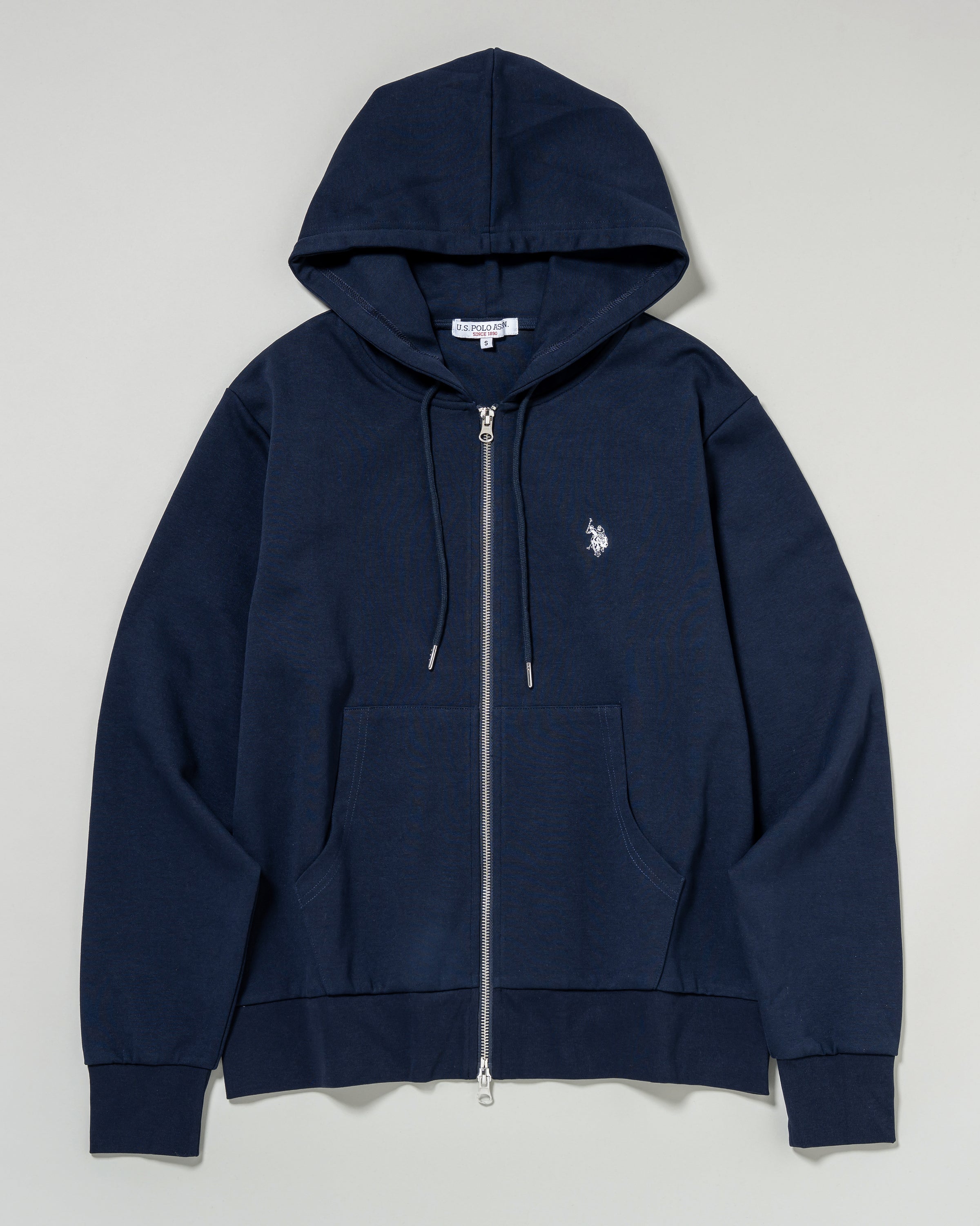 full zip hoodie フルジップパーカー ダブルホースマン刺繍 PLM53327