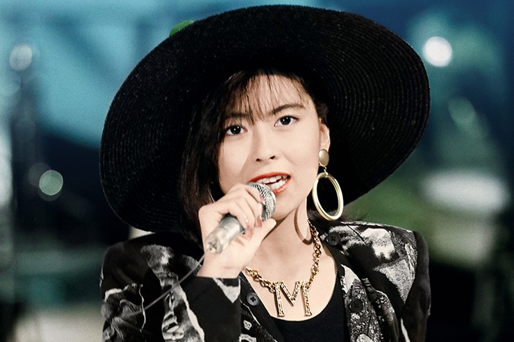 中山美穂、TBSテレビ「ザ・ベストテン」の歌唱シーンを中心にまとめた