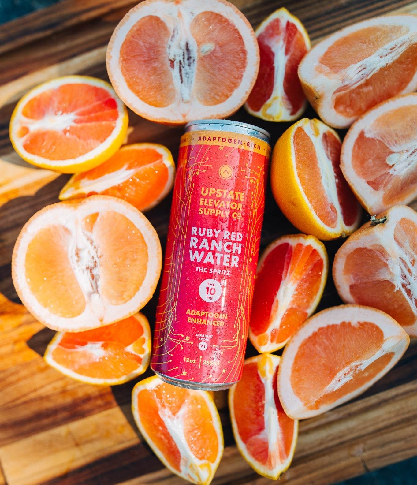 10mg THC Ruby Red Ranch Water – Upstate Elevator