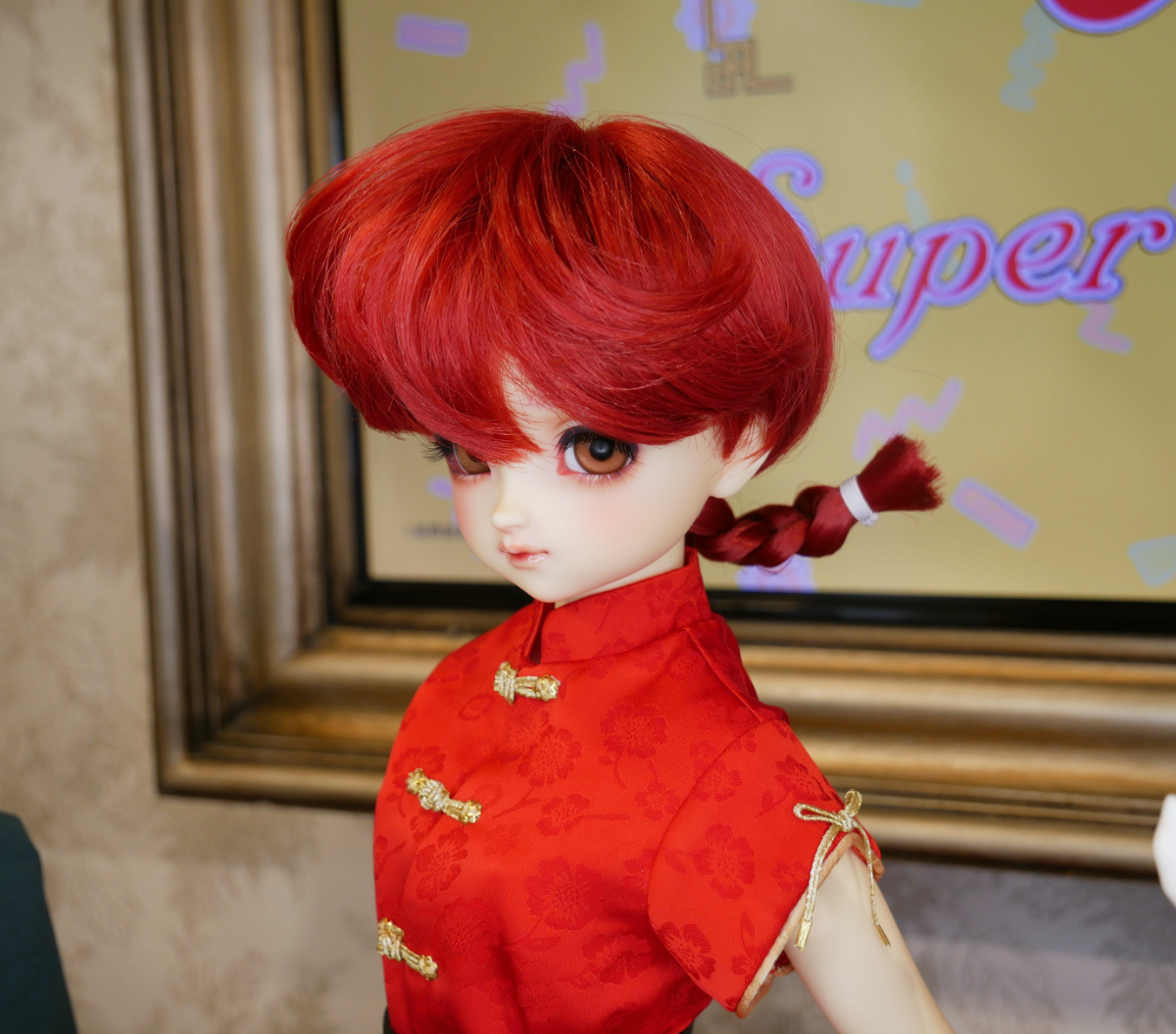 只今 ドルパ53登場 スーパードルフィー『らんま1/2』展示中です