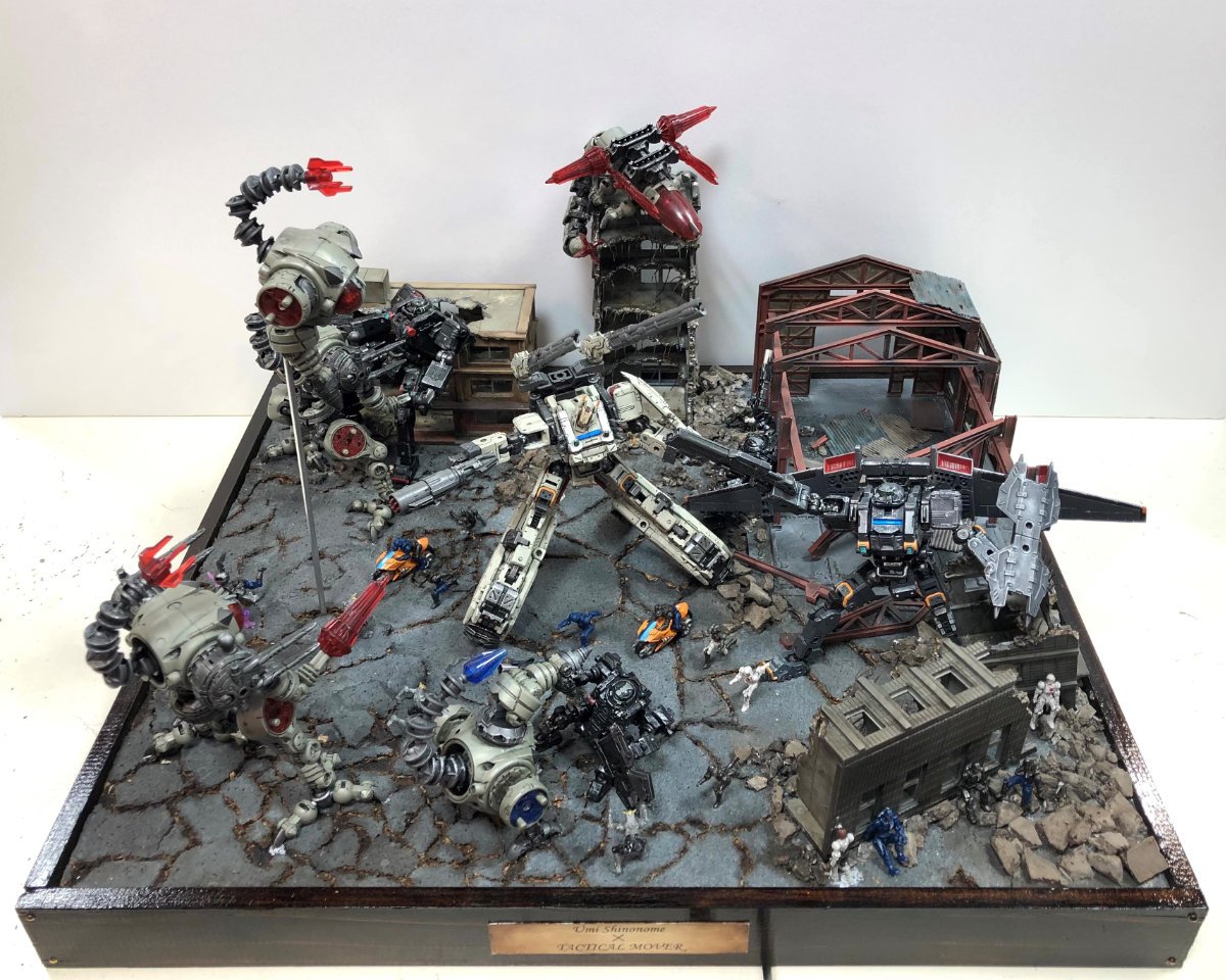 東雲うみ」さんのダイアクロンジオラマがやってきた！ | 秋葉原ホビー