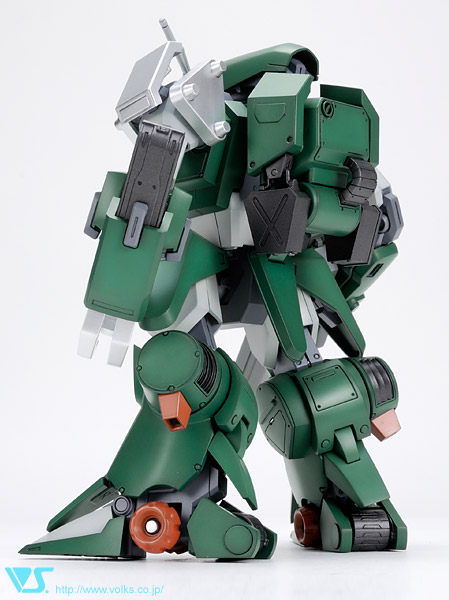 1/24スケール カラーレジンキット カラミティドッグ グリーンVer