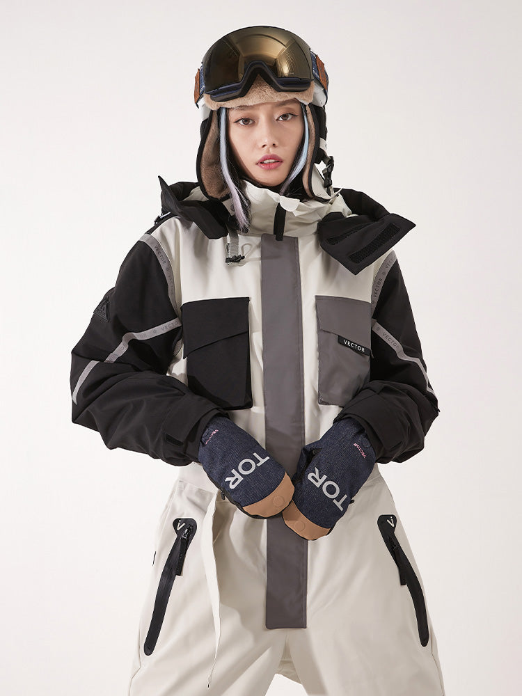 Vector Women's Ski & Snowboard Jumpsuit Anorak Snow Suit