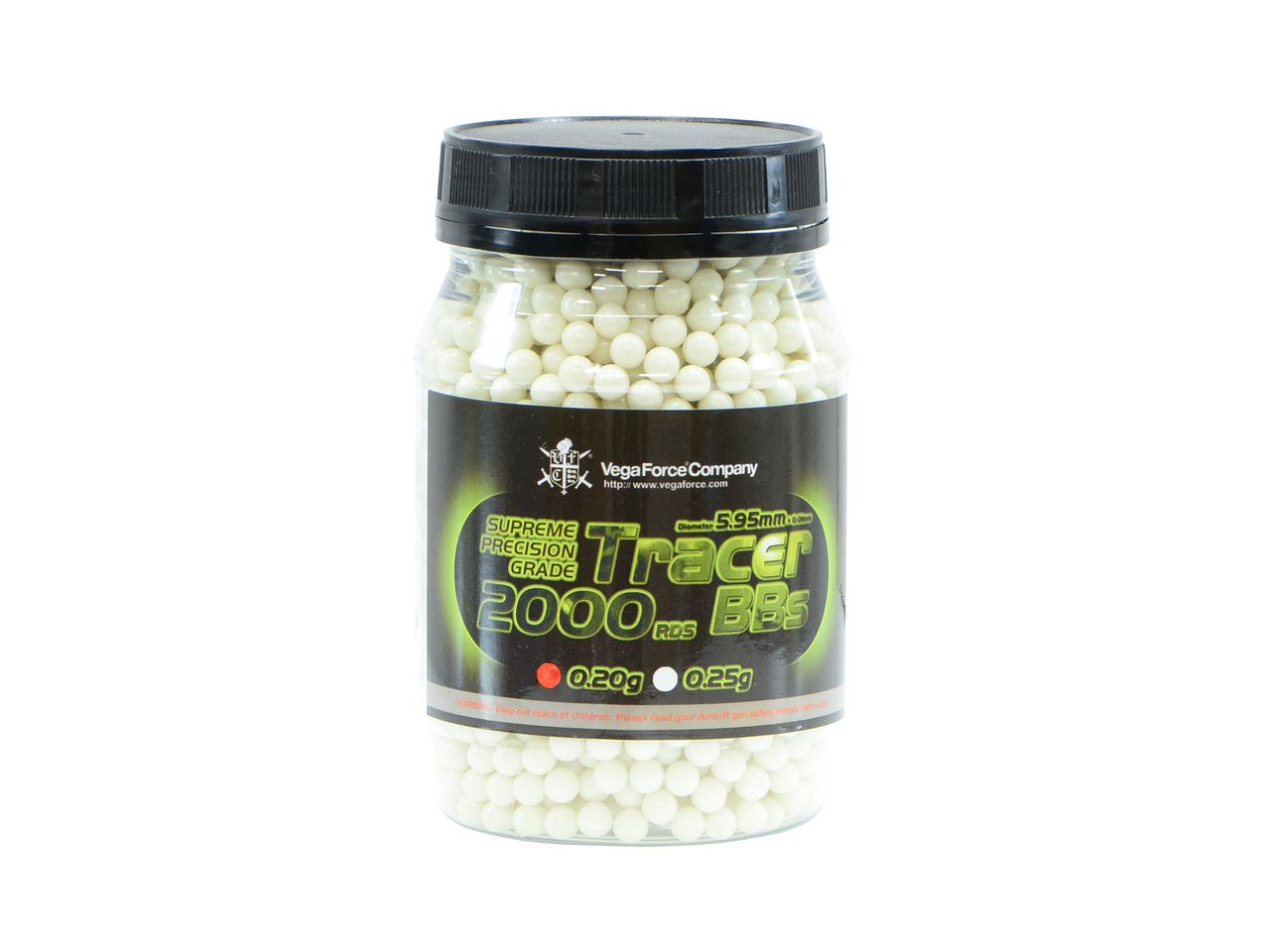 VFC 超精密BB弾 発光トレーサー/Green 0.20g