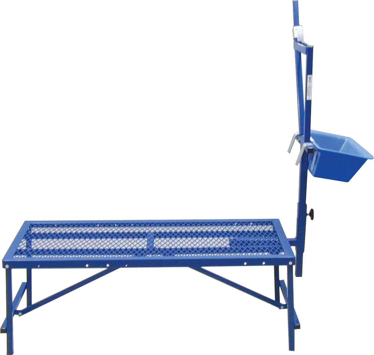 Valley Vet - Folding Goat Stanchion with Feed Pail Sydell