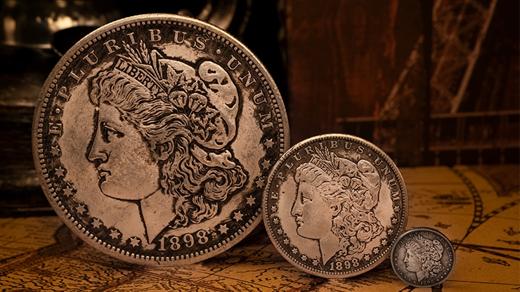 Jumbo Morgan Dollar - N2G - Vanishing Inc. Magic shop