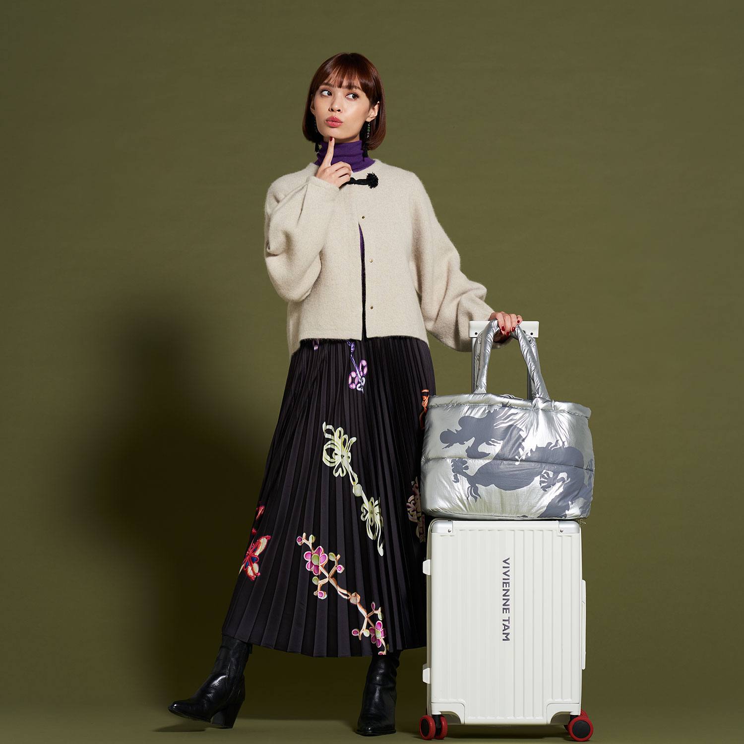 TRAVEL DRAGON SUITCASE｜VIVIENNE TAM（ヴィヴィアンタム）公式