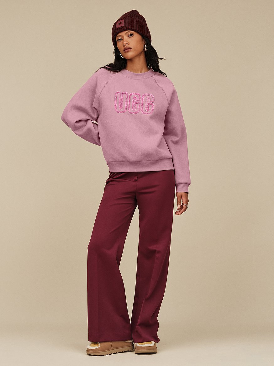 Buy Ugg Logo Crewneck, Shadow - Order Sweaters online - Victoria's