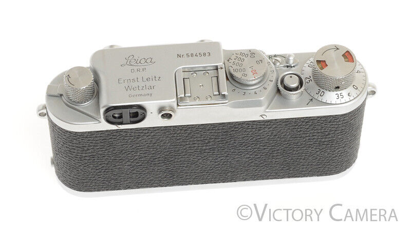 Leica IIIF Camera Color Dial Body -Clean and Working- [EXC-]