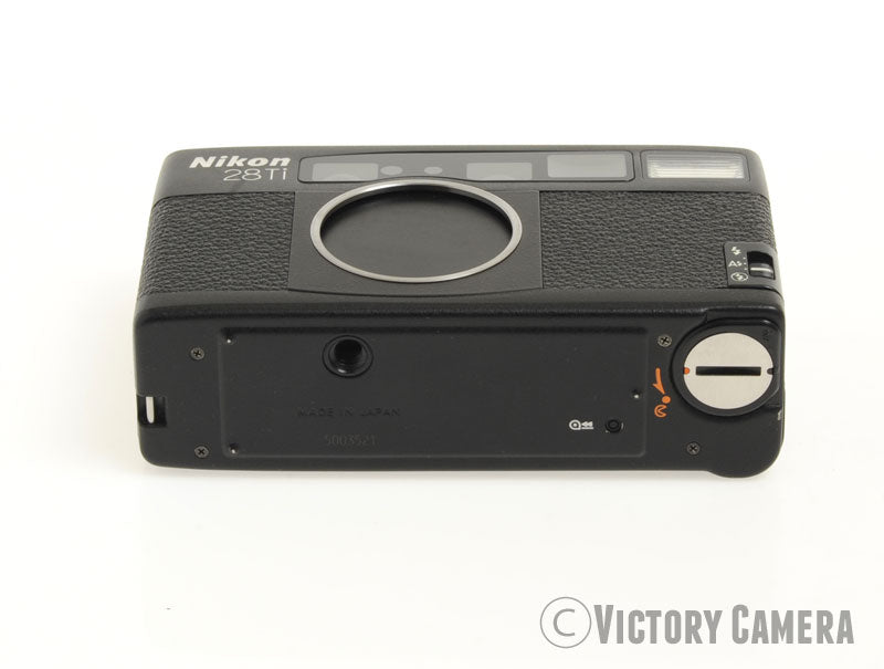 Nikon 28Ti 28 Ti Black 35mm Film Point & Shoot Camera -Cool- [EXC+]