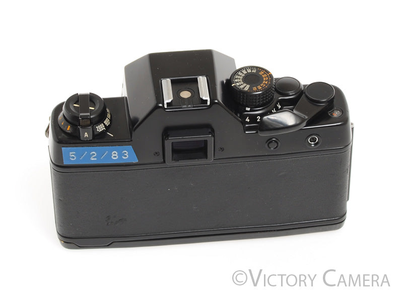 Contax RTS Black 35mm SLR Camera Body for Parts [AS-IS]