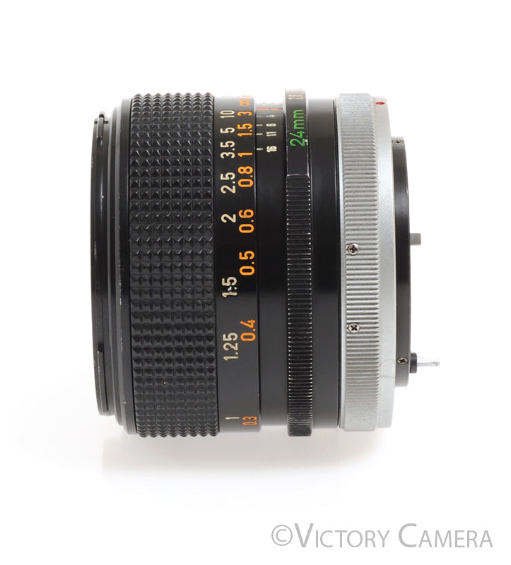 Canon FD 24mm f2.8 S.S.C Manual Focus Wide Angle Lens -Small Fungus- [