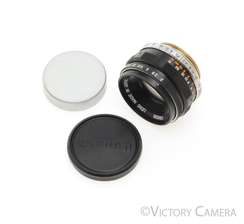 Canon 35mm f2 Wide Angle LTM L39 Screw Mount Lens -Haze- [GOOD]
