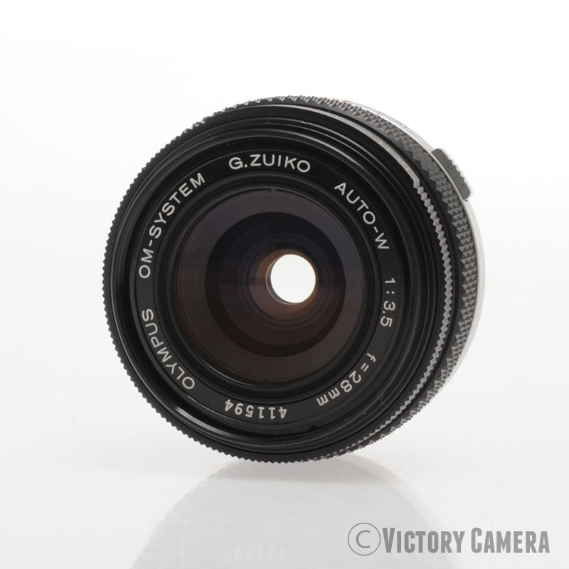 Olympus G.Zuiko 28mm F3.5 Auto-W OM Wide-Angle Prime Lens [EXC+]