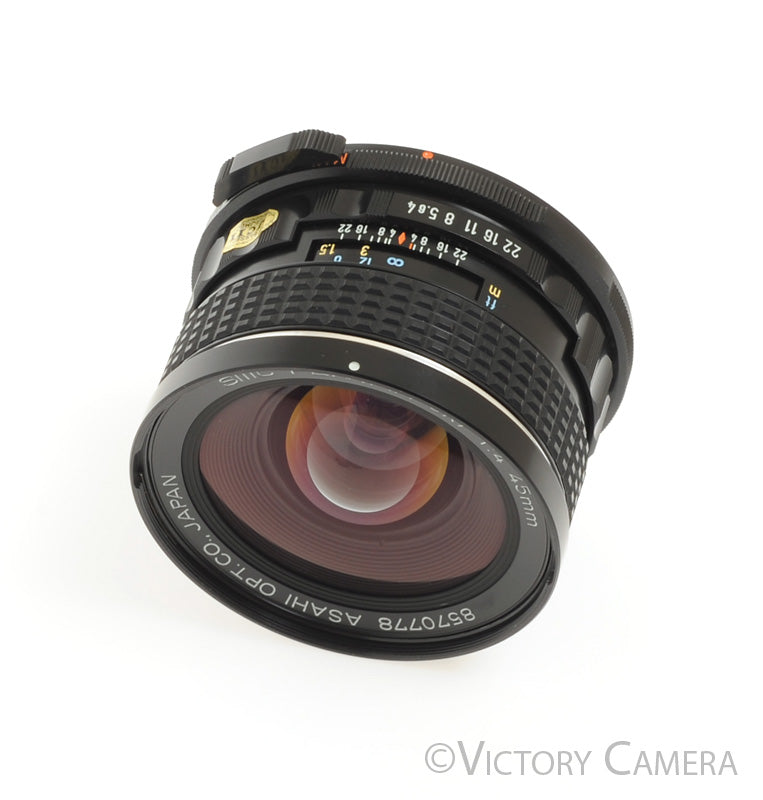 Pentax 67 6x7 45mm f4 Wide Angle Lens w/ Case [MINT-]