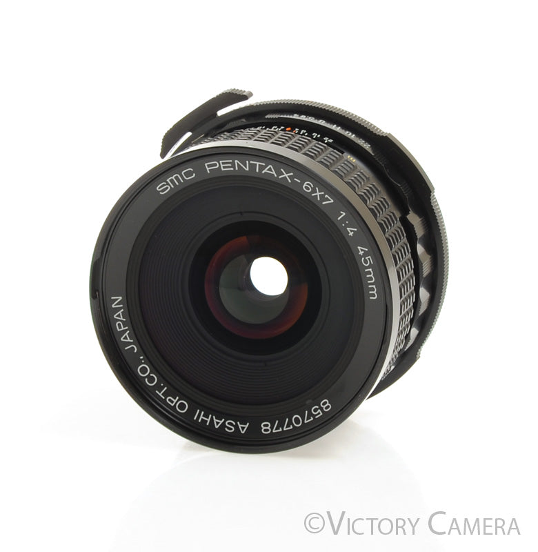 Pentax 67 6x7 45mm f4 Wide Angle Lens w/ Case [MINT-]