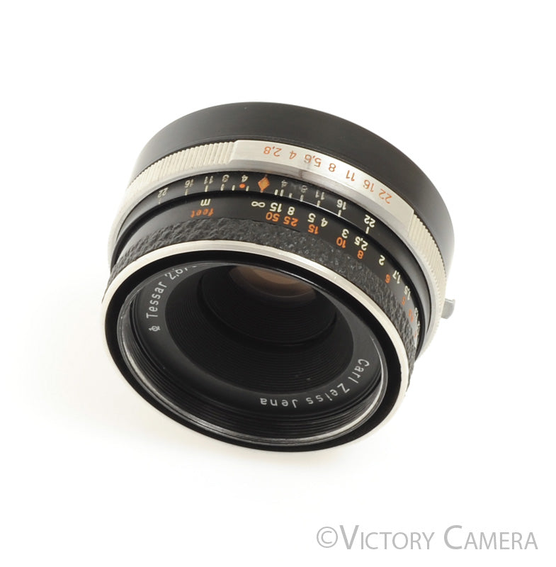 Carl Zeiss Jena Tessar 50mm f2.8 m42 Bubble Bokeh Lens [EXC]
