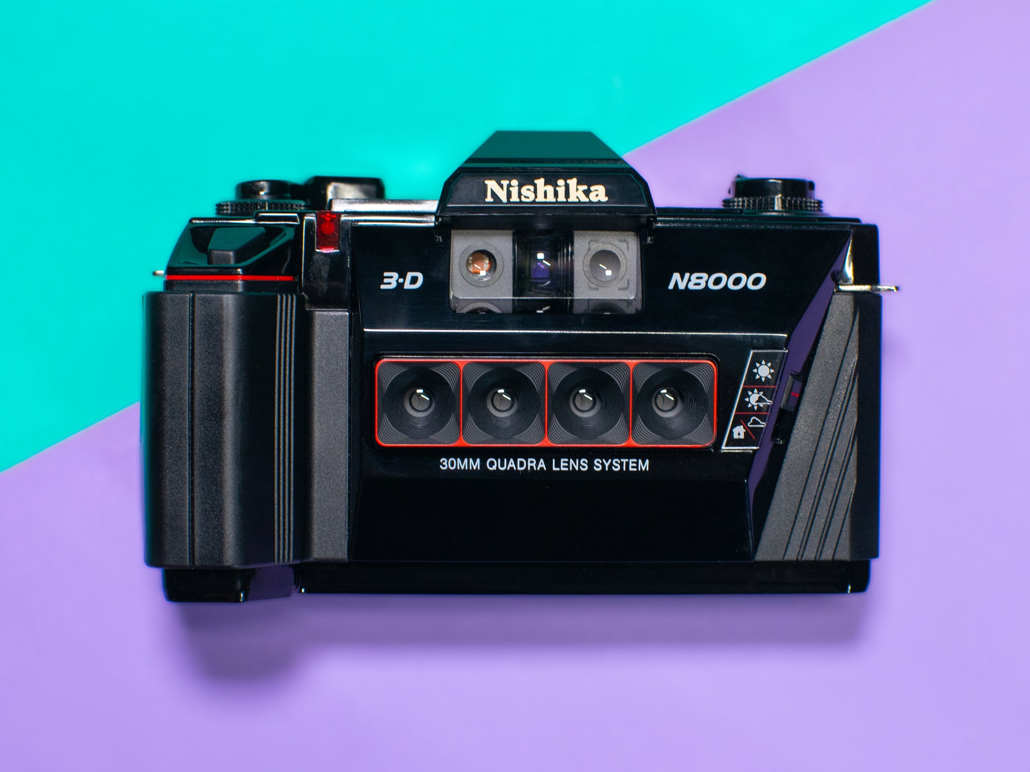 Nishika N8000 3D Point and Shoot 35mm Film Camera – Viejita Vintage