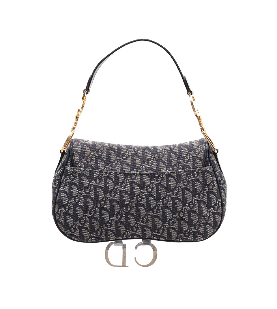 ディオール ネイビー ダブルサドル バッグ | VINTAGE PARIS