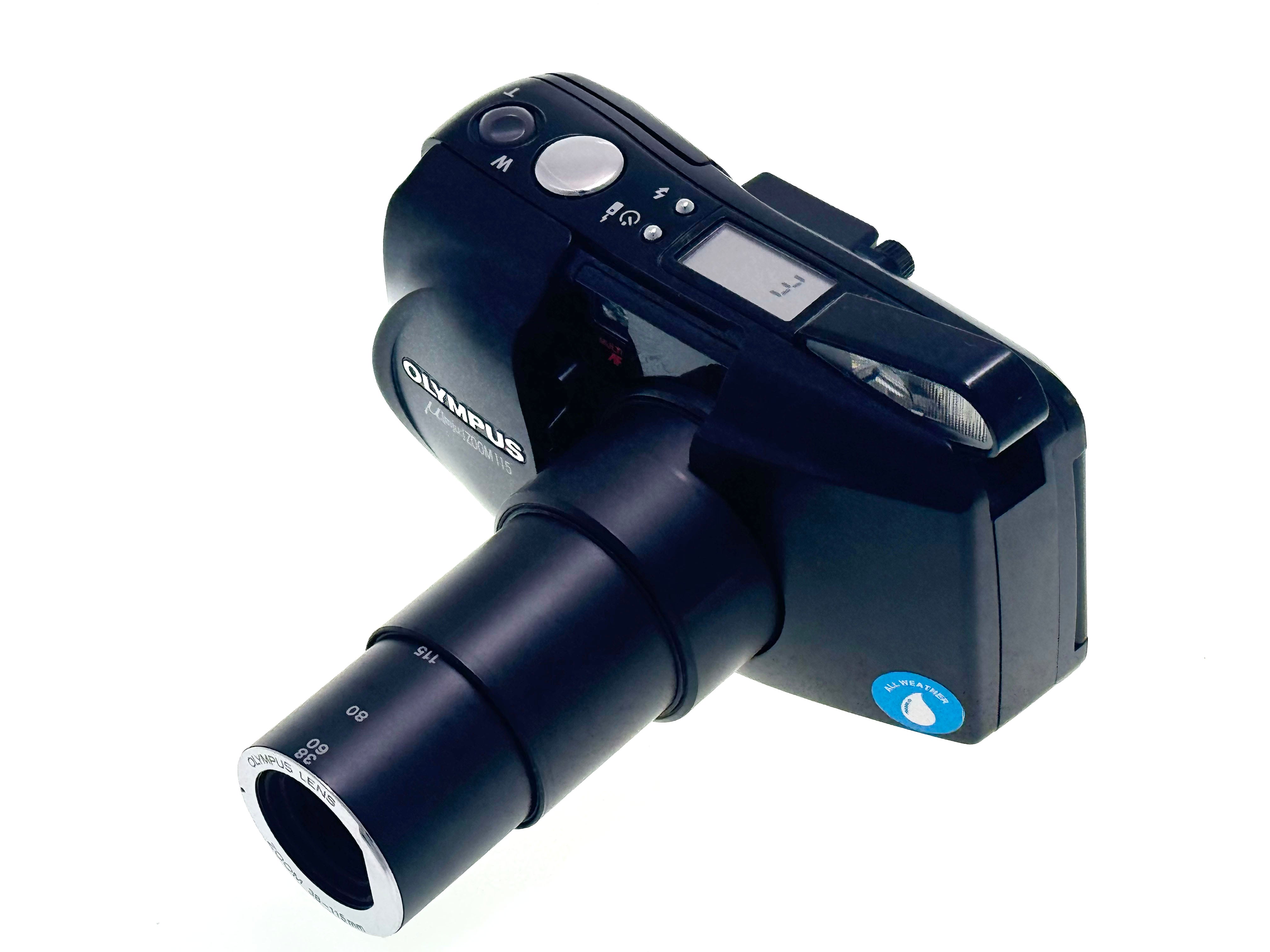 Vintage Olympus Mju Zoom 115 compact camera with 38-115mm lens (Gd)