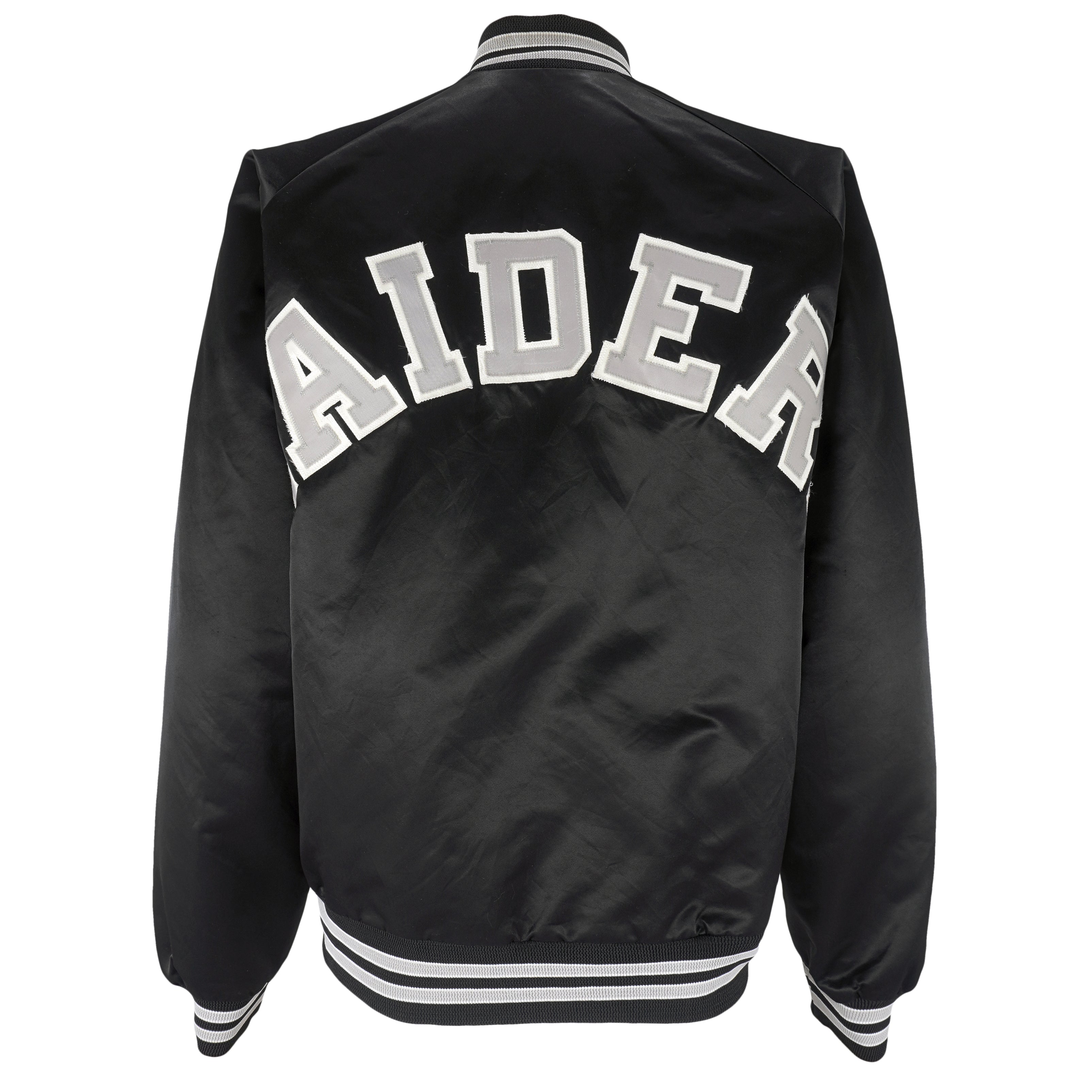 Vintage NFL (Chalk Line) - Los Angeles Raiders Satin Jacket 1980s