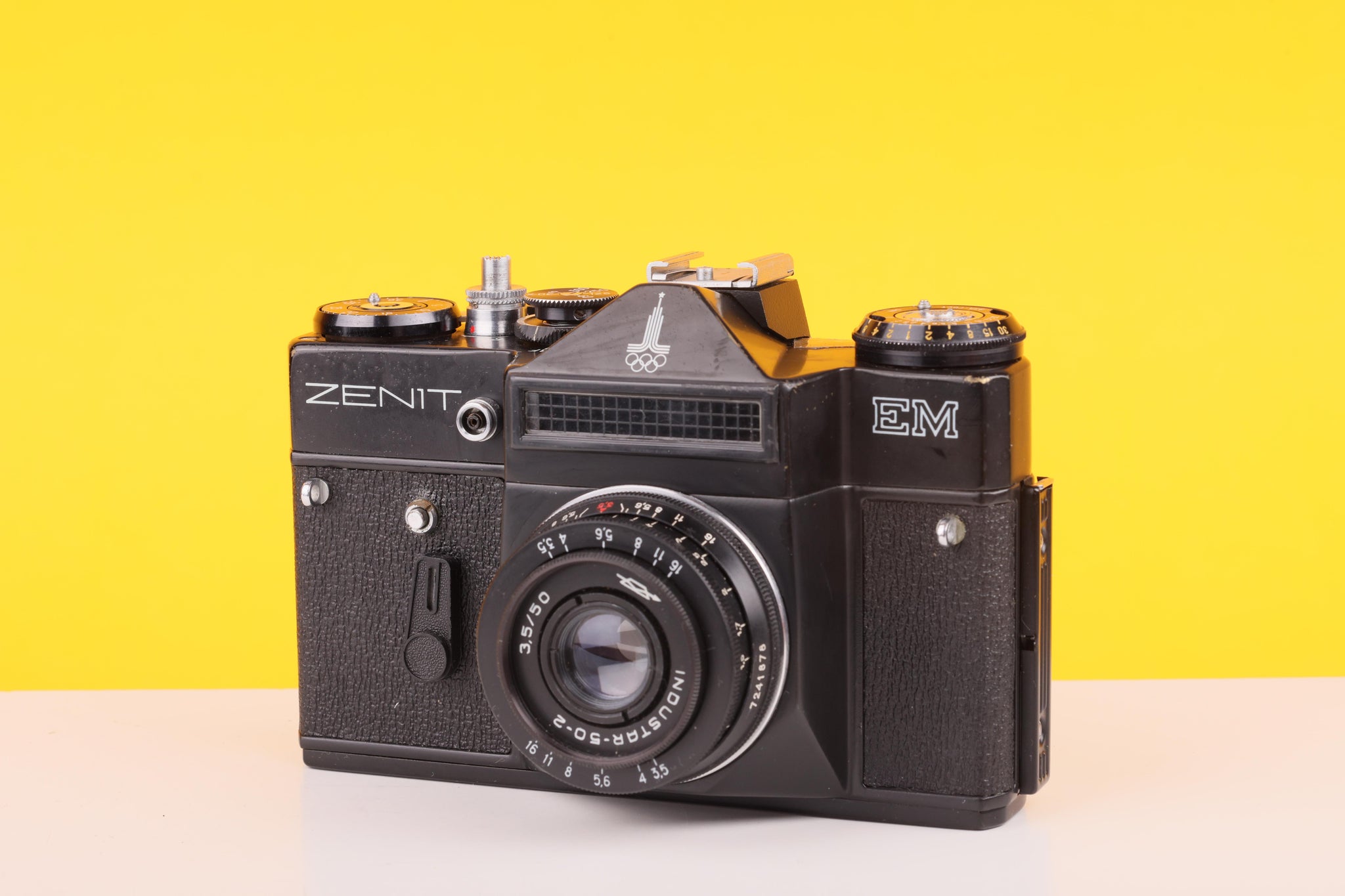 Zenit EM 35mm Film Camera with Industar 50mm f/2 Lens – Vintage